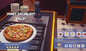 Vegetarian Pizza in Disney Dreamlight Valley